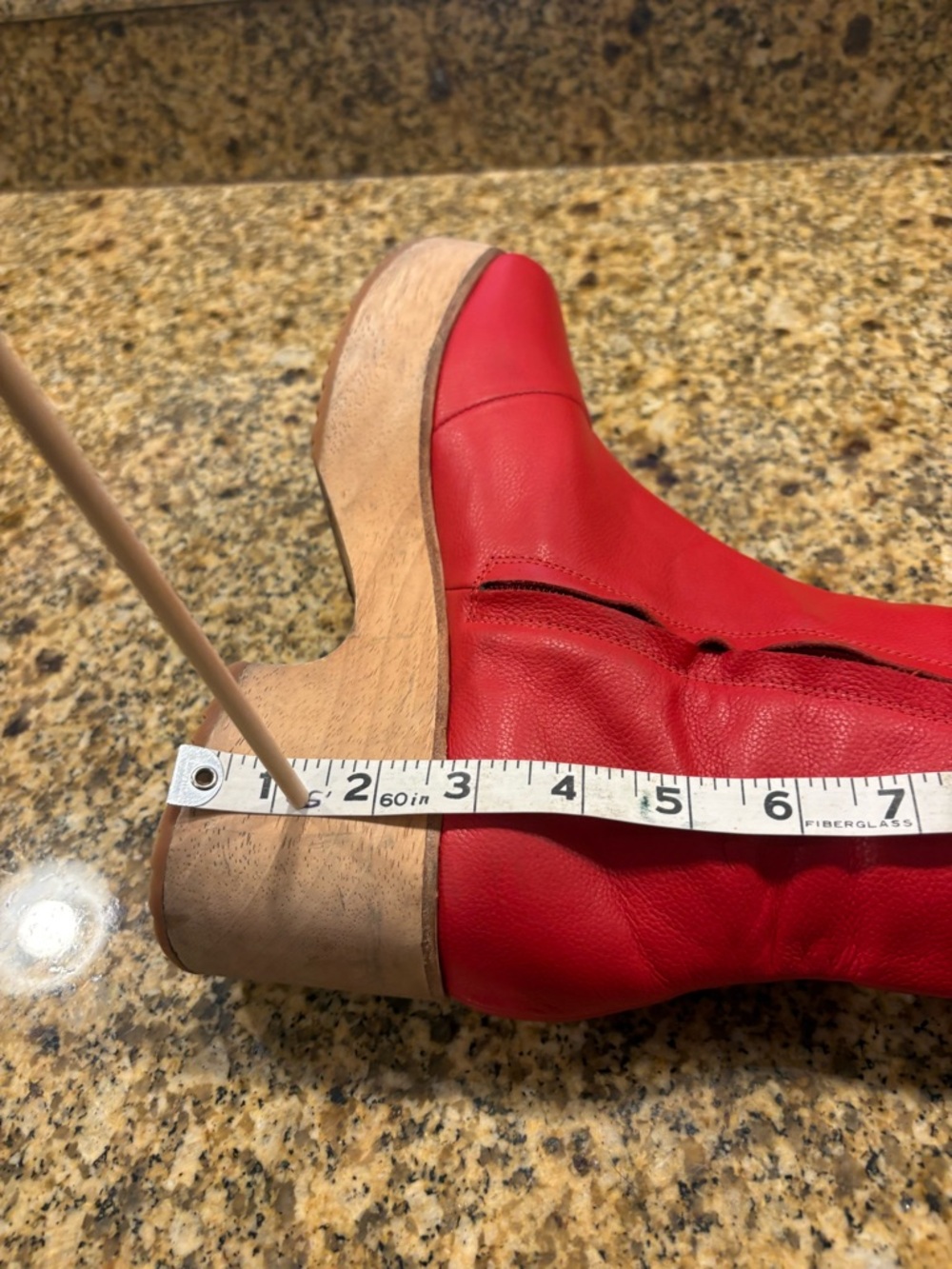 Charlotte Stone Isla boots in Vamp (Red) size 10 dopamine dressing stylish chic - Picture 12 of 13